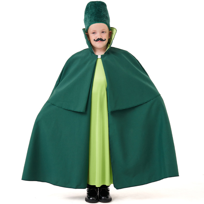 Halloween costume for children, Oz soldier costume, bearded guard set