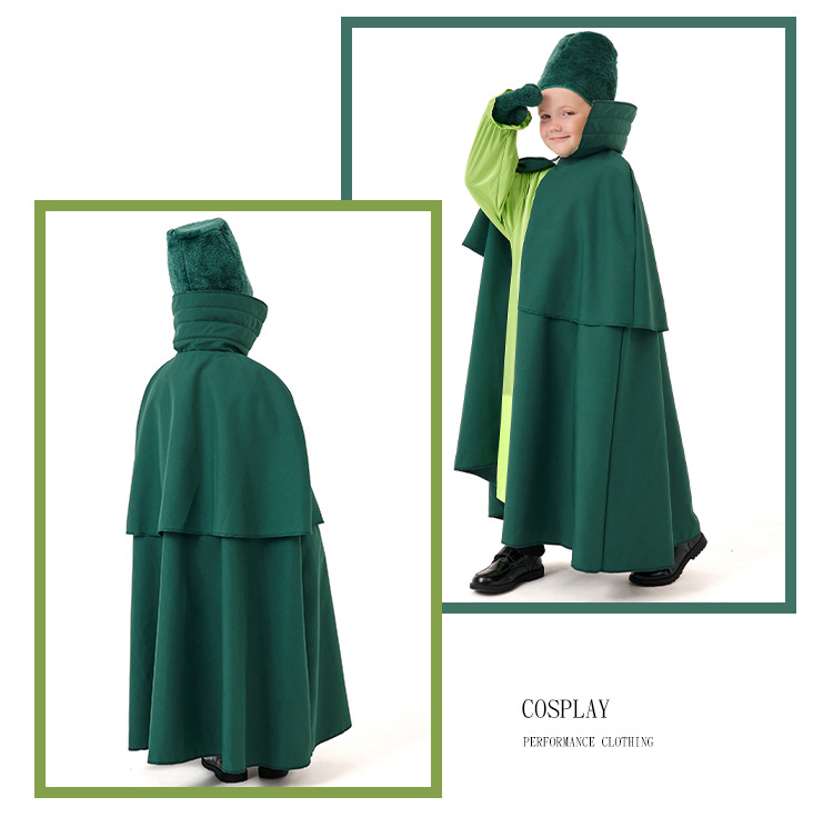 Halloween costume for children, Oz soldier costume, bearded guard set