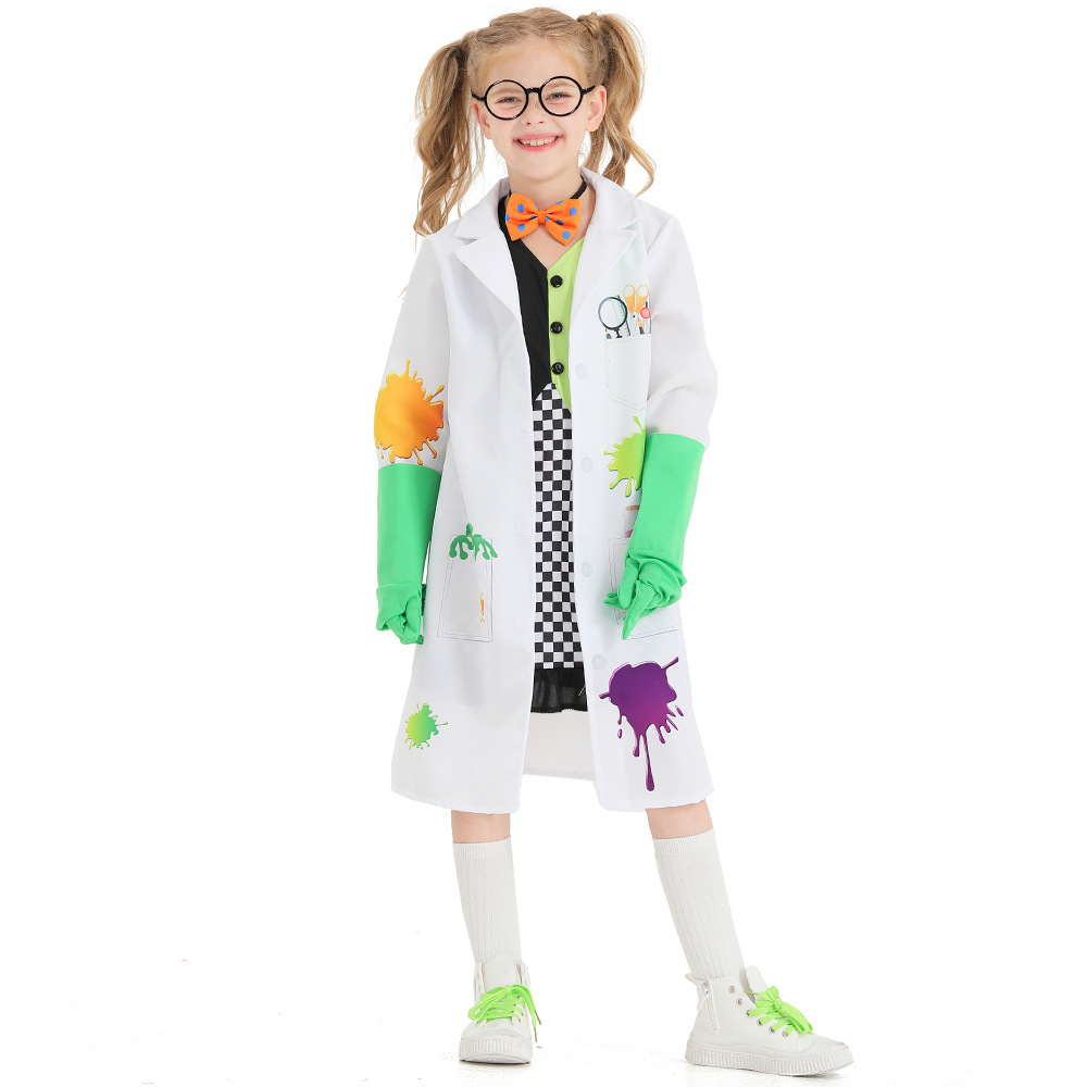 Halloween costume, Mad Frankenstein's monster, girls' professional performance costume, cosplay costume
