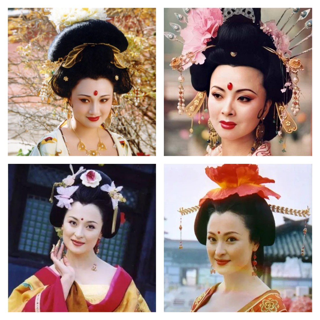Sticker photo studio ancient style imperial concubine, lady, fairy cosplay acrylic beauty mark between the eyebrows DIY decorative stickers