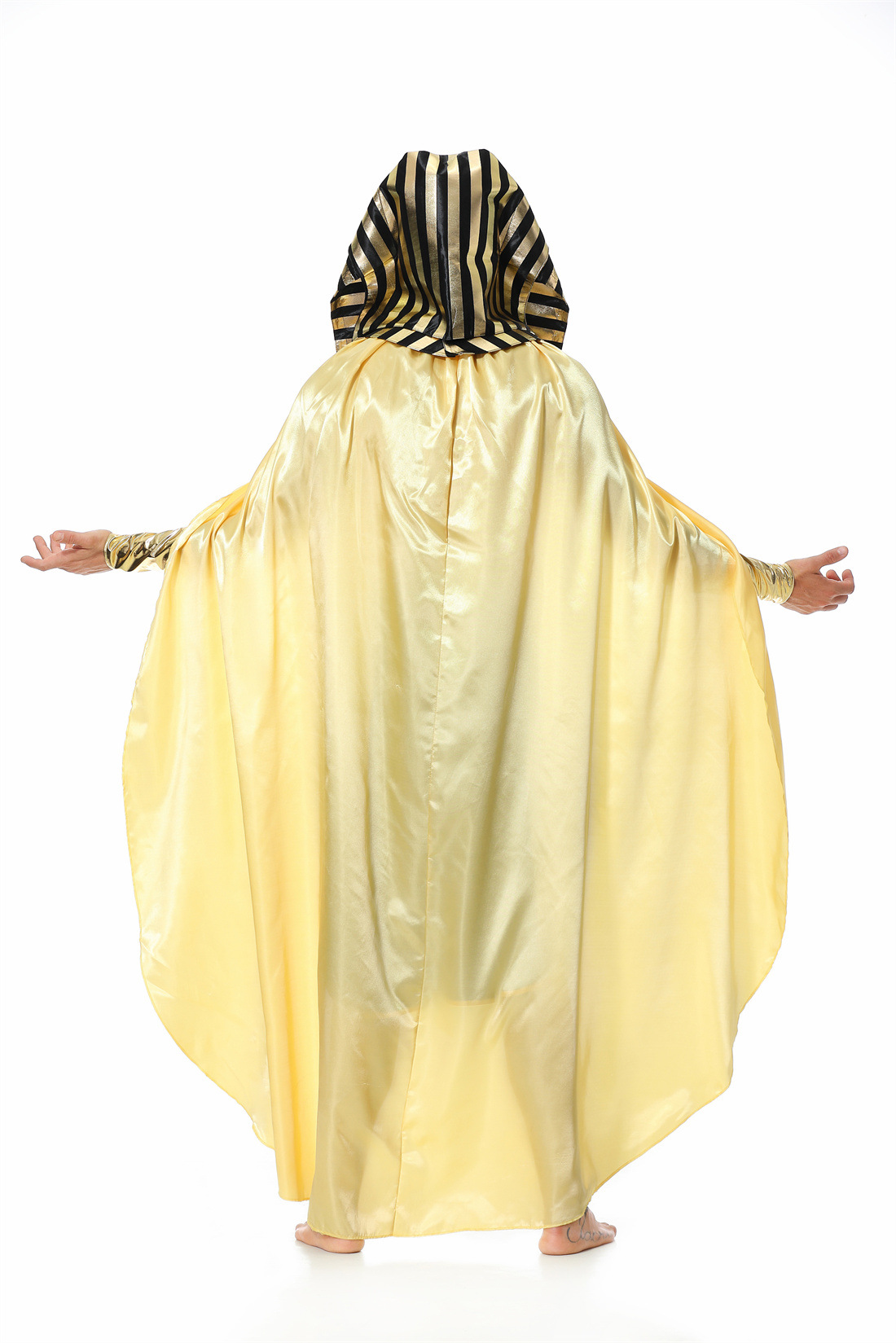 Halloween costumes, Egyptian Pharaoh, golden chieftain cosplay game costumes