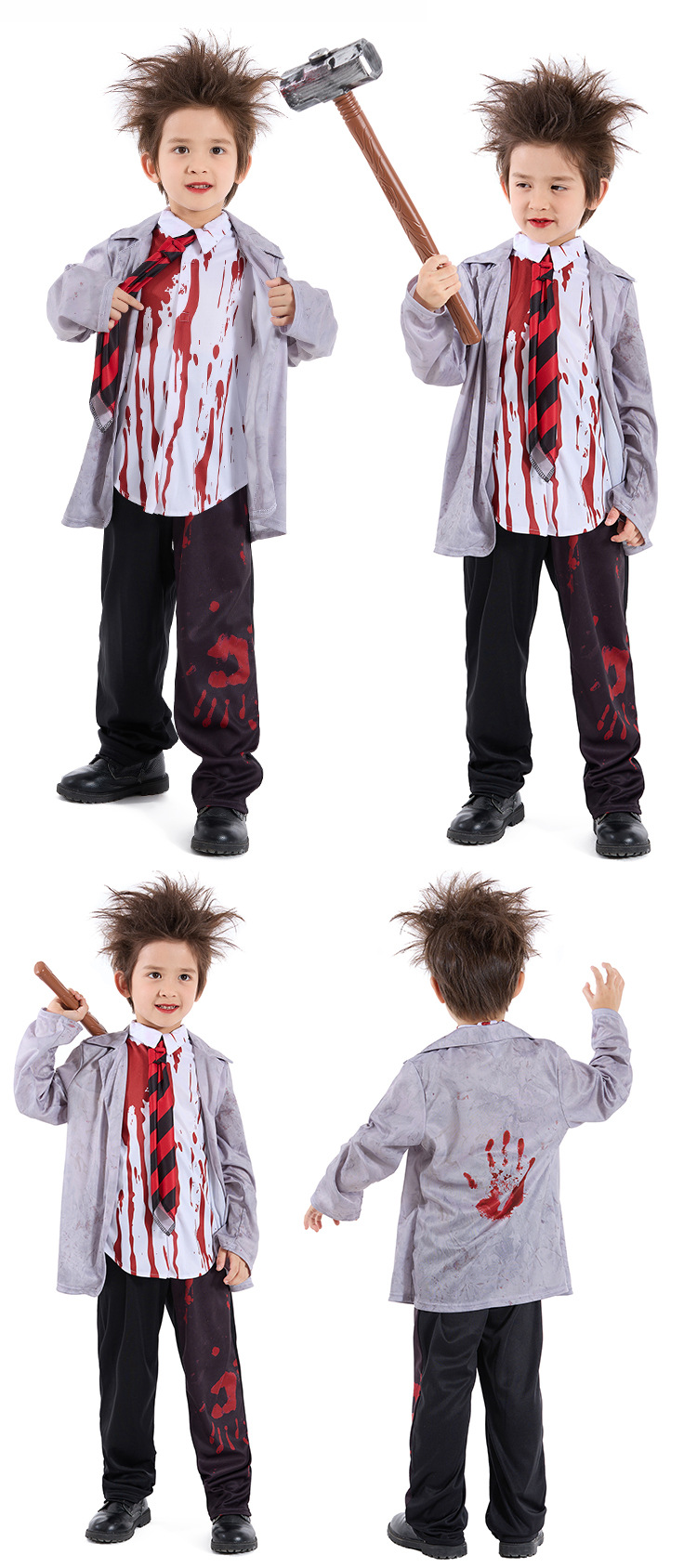 Halloween costumes, ghost festival, zombie academy, gray student, vampire cosplay, zombie girl clothes