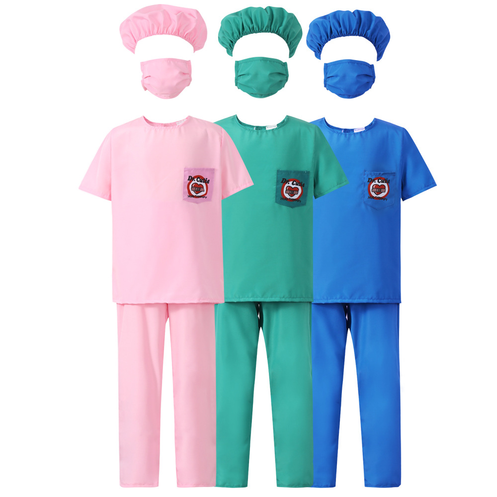 Medical doctor cosplay costume, hugging therapy work clothes, children's operating room, pretend play costume