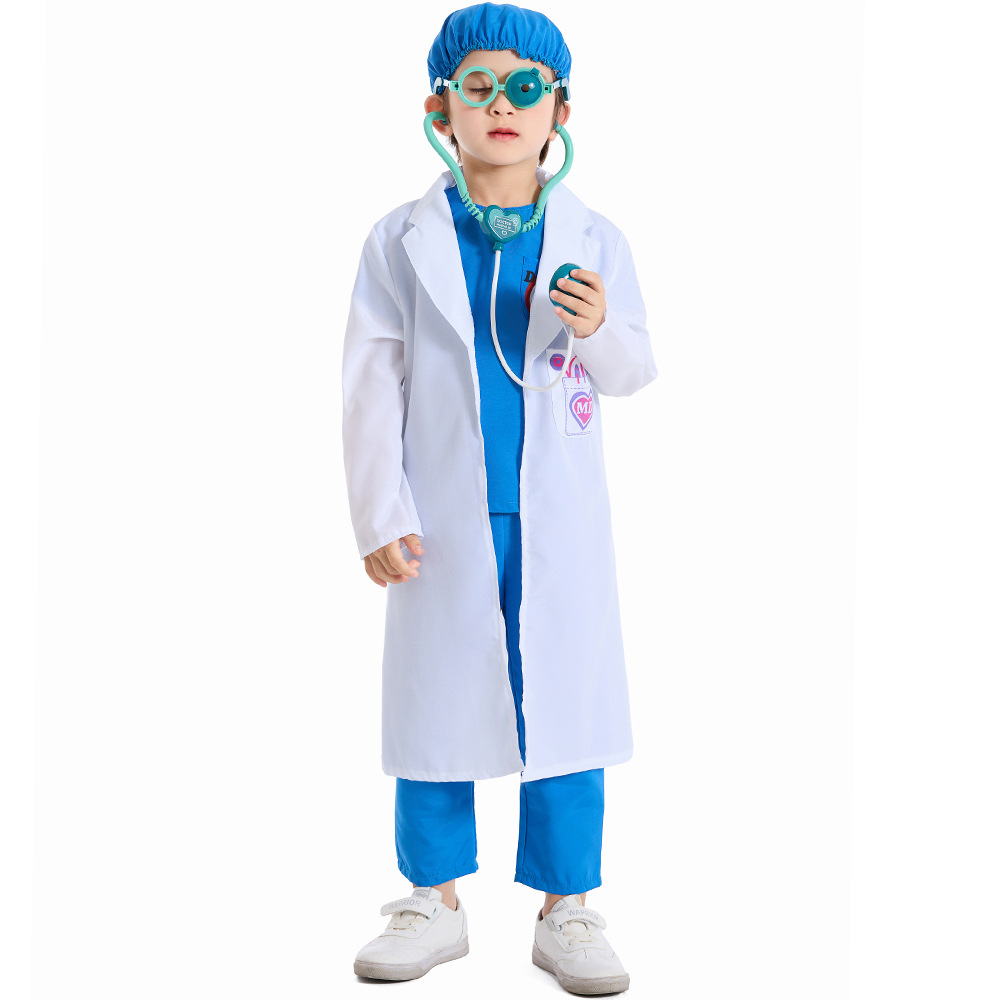 Medical doctor cosplay costume, hugging therapy work clothes, children's operating room, pretend play costume