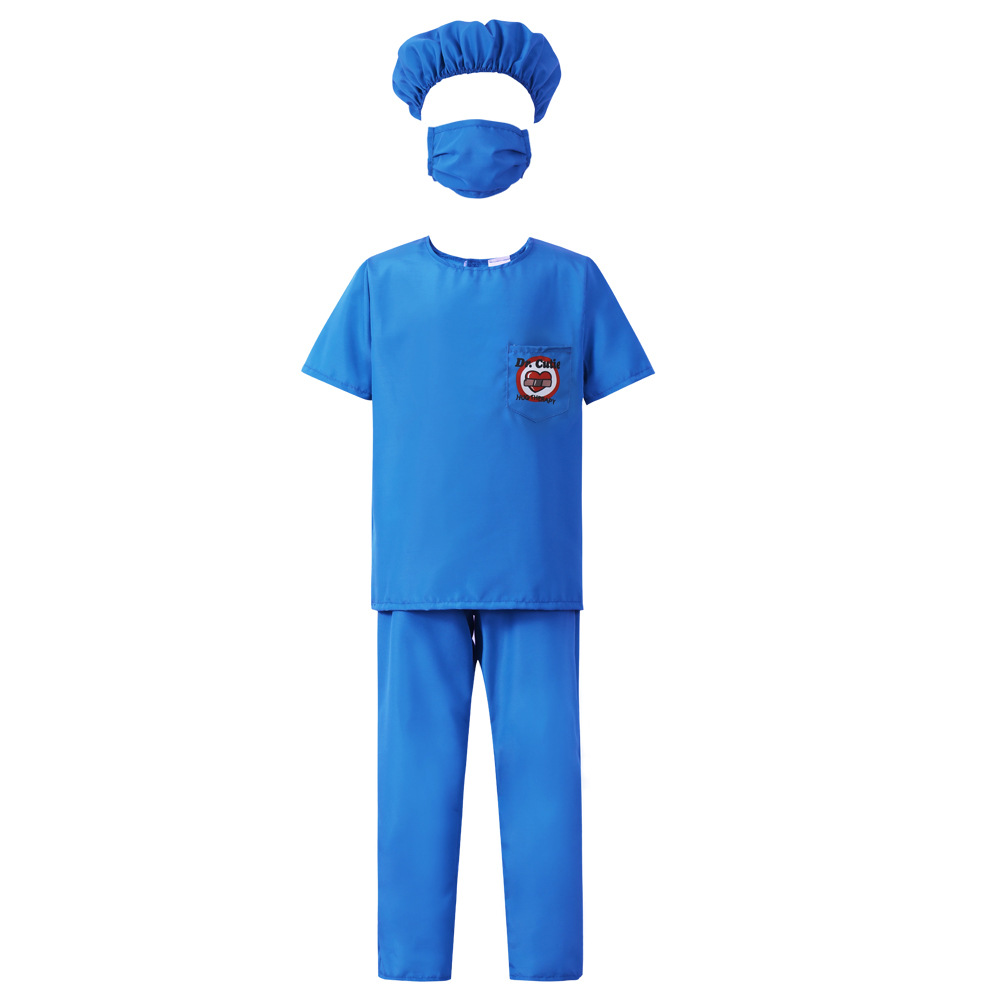 Medical doctor cosplay costume, hugging therapy work clothes, children's operating room, pretend play costume