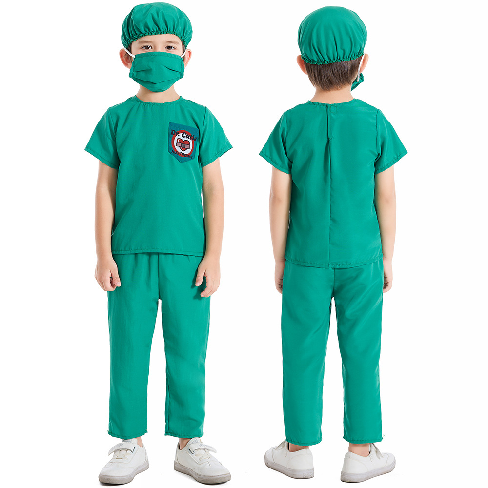 Medical doctor cosplay costume, hugging therapy work clothes, children's operating room, pretend play costume