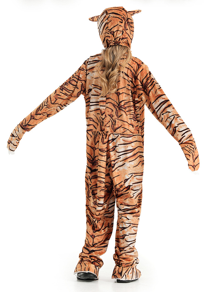 Halloween costume cosplay cute little tiger animal costume Children's Day stage play performance costume