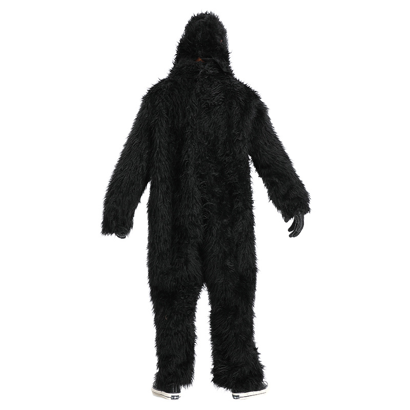 Halloween costume styles, animal costumes, King Kong chimpanzee performance costumes