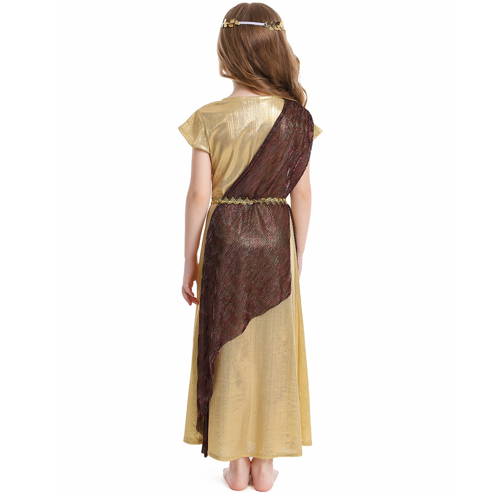 Children's Day costume: Ancient Greek and Roman mythology cosplay goddess role-playing costume, Cleopatra costume