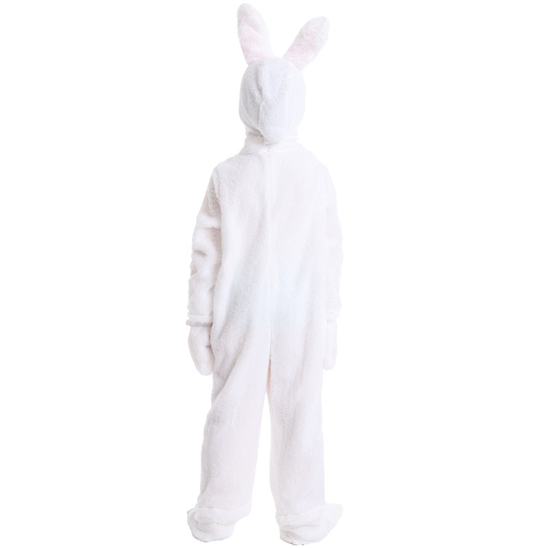 Halloween costumes for kids, cute plush bunny animal costumes, forest stage performance costumes, onesie pajamas