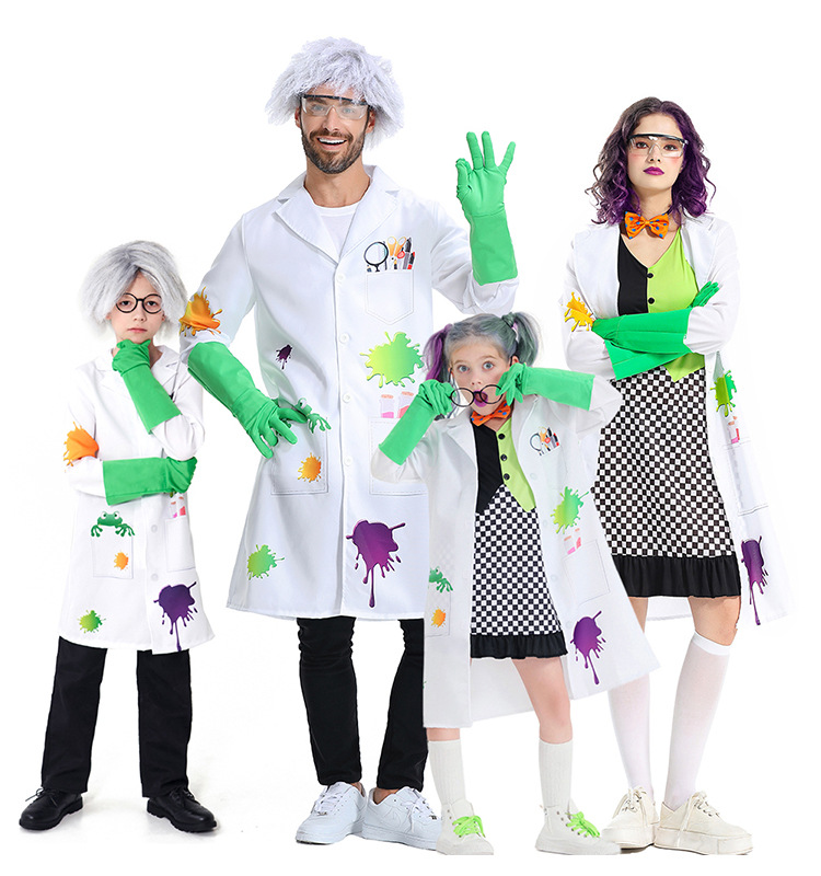 Halloween costume adult female mad scientist animal research cosplay Frankenstein's monster