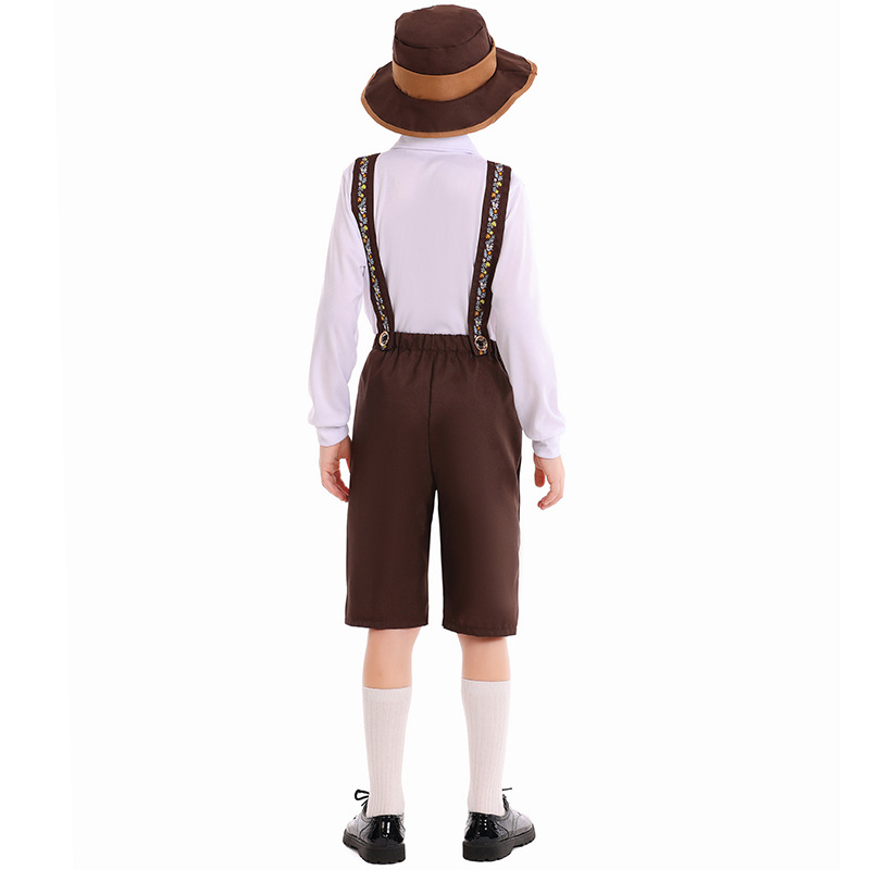 Children's Day costumes, German Beer Festival costumes, boys' performance costumes, Alpine folk costumes, theatrical costumes, and everyday stage costumes.