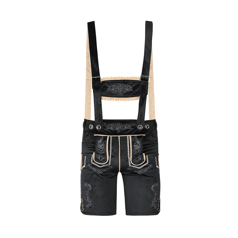 Black overalls