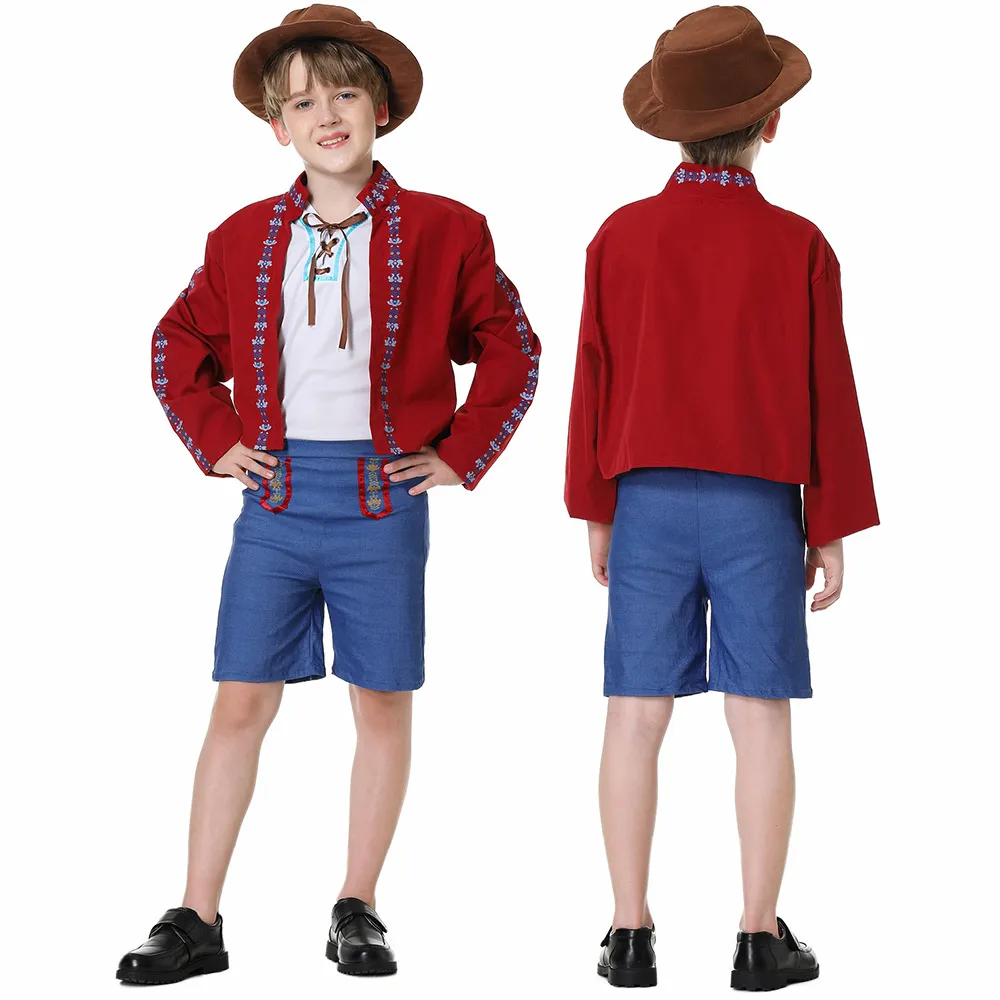 82201 Boys' Red