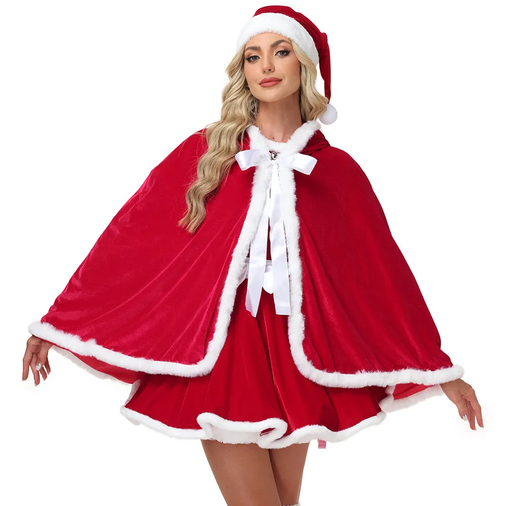 Red (4-piece set) + Cloak