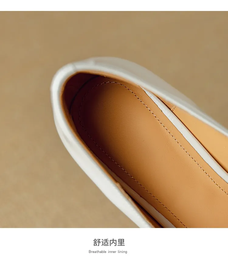 Women's pointed-toe stiletto heels, 7cm high heels, patent leather, low-cut, stylish, elegant, and sexy with a bow.