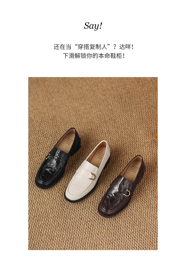 Early Spring Round Toe Deep Heel Chunky High Heel Women's Fashion Shoes 12-30a