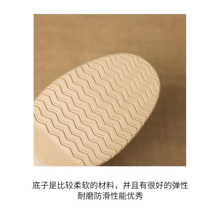 Early Spring Women's Shoes - Round Toe, Thick Sole, Chunky Heel, Velcro Fit, Comfortable Shoes, Sizes 1-15L
