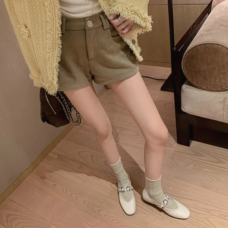 Early spring single-toe slip-on cowhide fashion solid color cowhide women's shoes 2-10d