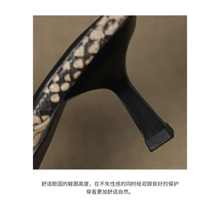 Summer square-toe stiletto heeled cowhide fashion women's shoes, apricot and off-white, 3-3g