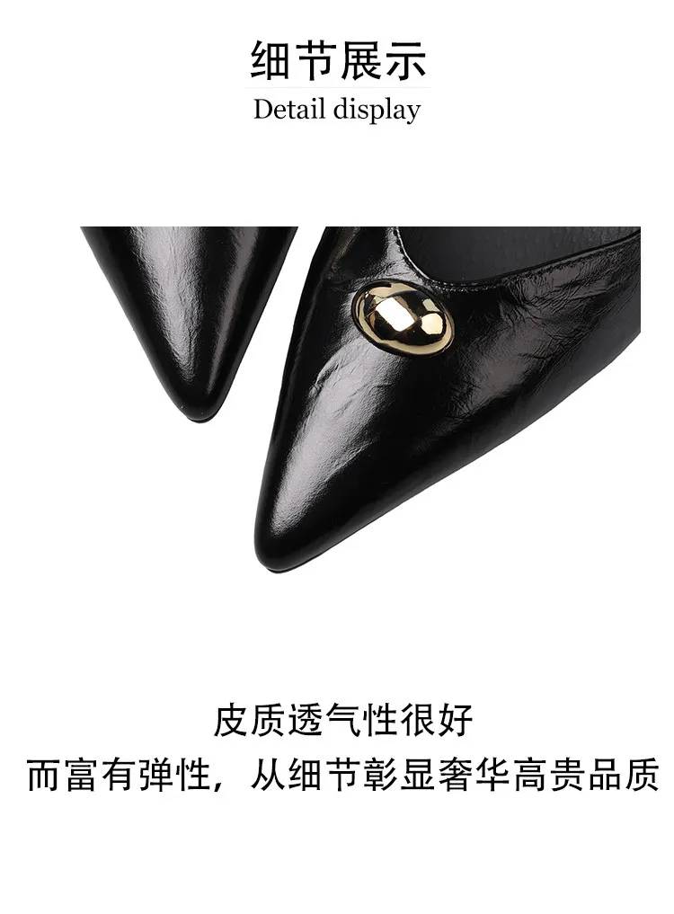 Fashionable 3-color early spring single shoes, pointed toe, low-cut, stiletto heel, high-heeled women's fashion shoes 3-3i
