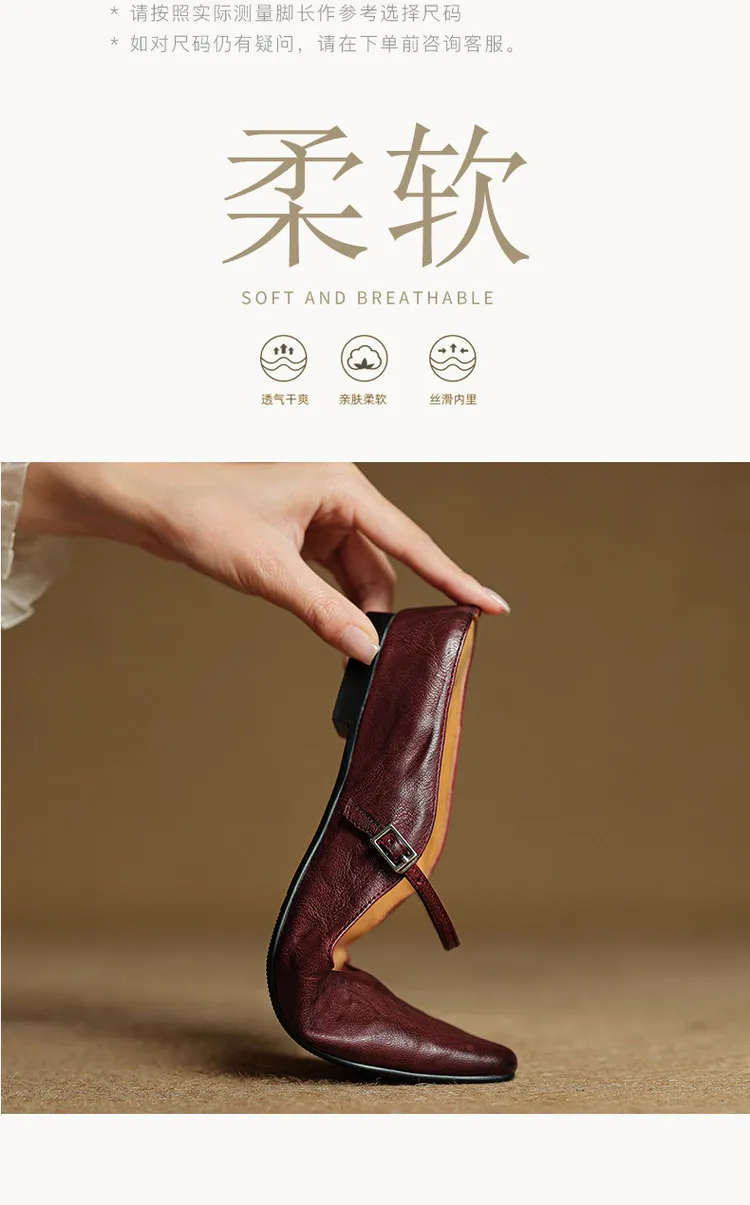 -Early Spring Slippers, Square Toe, Hidden Wedge Buckle, Fashionable Women's Shoes, 3-7m