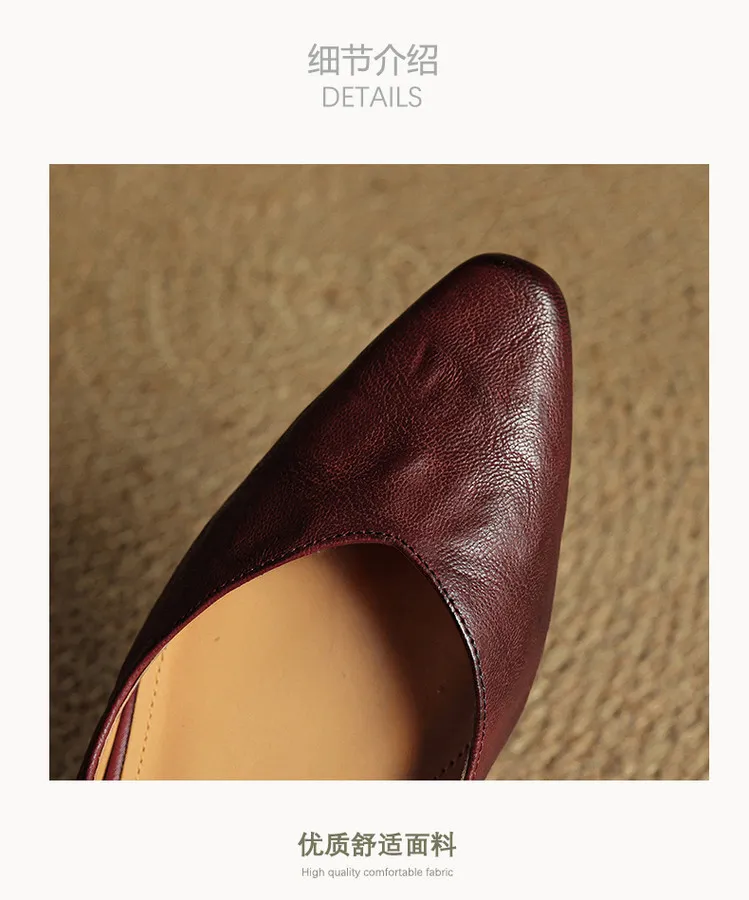-Early Spring Slippers, Square Toe, Hidden Wedge Buckle, Fashionable Women's Shoes, 3-7m