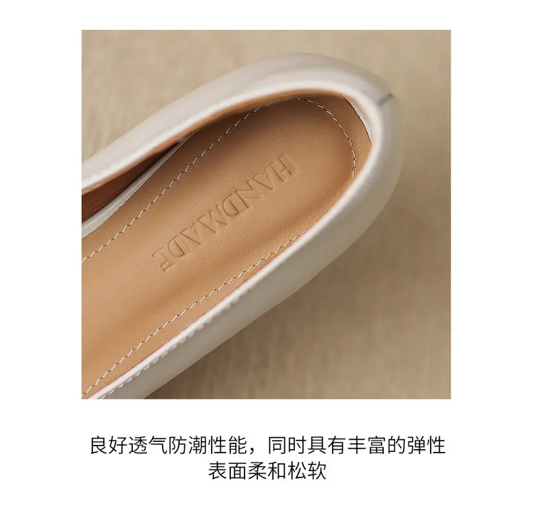 Spring color-blocked pointed-toe chunky heel high-heeled fashion sheepskin women's shoes 3-17p