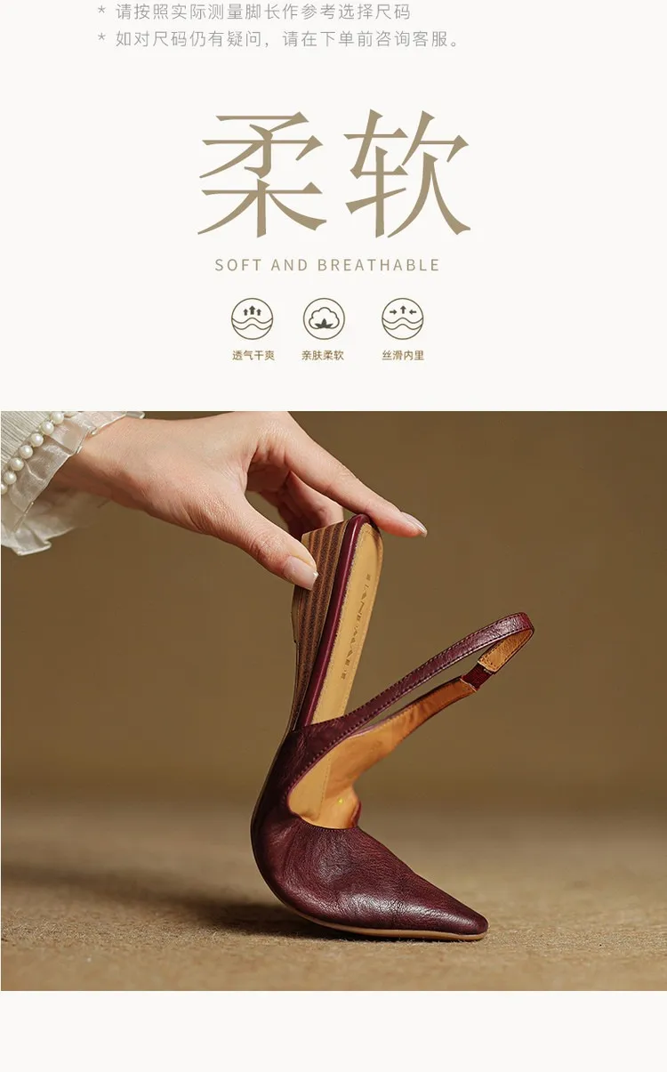 Summer sandals with square toe, chunky heel, wedge heel, closed toe, and open back – fashionable women's shoes