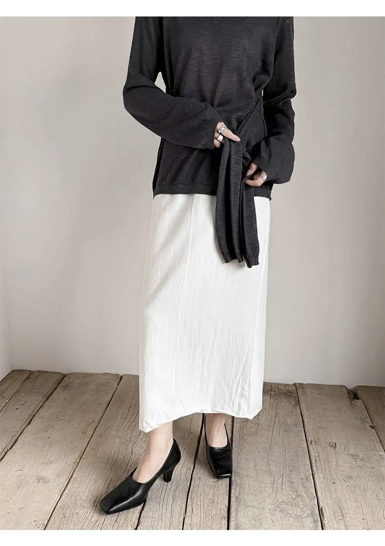 Spring single shoes, square toe, chunky heel, high heel, deep opening, slip-on, minimalist fashion women's shoes