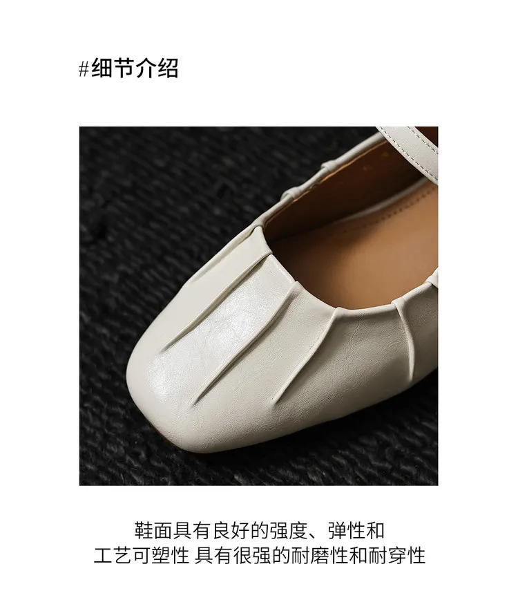 Spring Slippers, Square Toe, Wedge Heel, Sheepskin Fashion Women's Shoes, 3-30c, Light Fashion Sandals/Mini Slippers