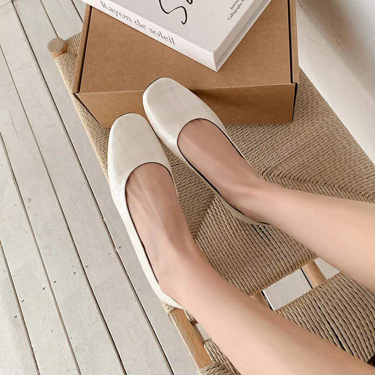 Spring single-toe wedge heel high-heel cowhide fashion women's shoes 3-25y