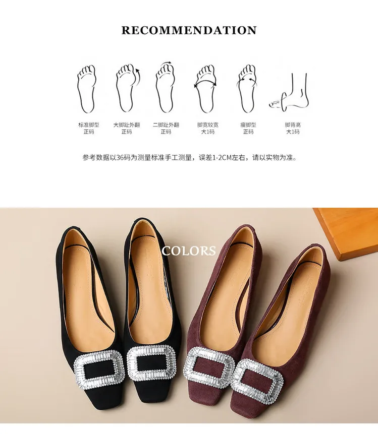 Spring single shoes, square toe, chunky heel, high heel, rhinestone fashion women's shoes, 4-6m.