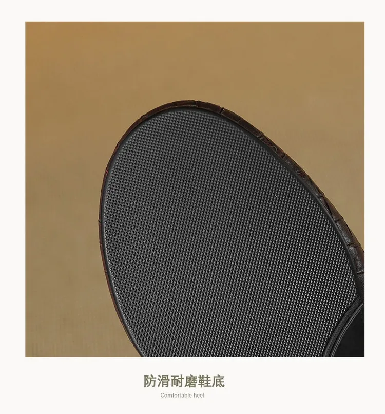 Spring and Autumn Genuine Leather Single Shoes, Round Toe, Flat, 1cm Retro Woven Texture, Women's Shoes, One Piece
