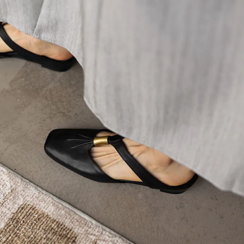 Supports zip-lock summer comfortable soft cowhide fashionable wedge sandals with retro style women's shoes