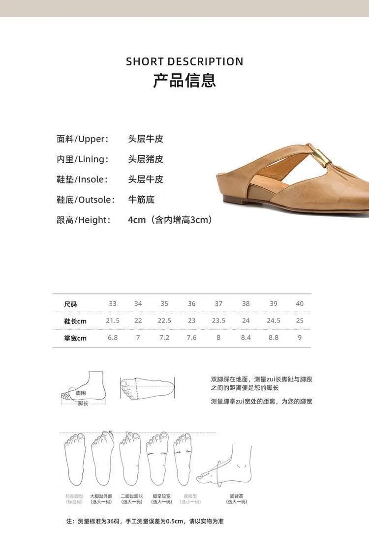 Supports zip-lock summer comfortable soft cowhide fashionable wedge sandals with retro style women's shoes