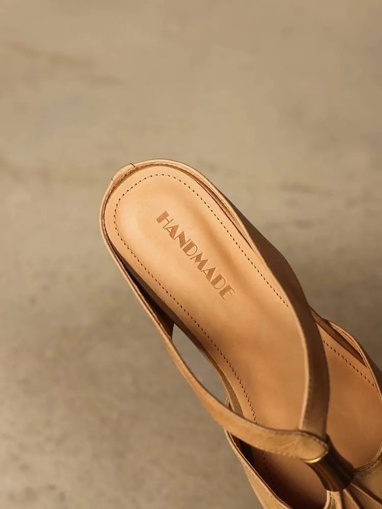 Supports zip-lock summer comfortable soft cowhide fashionable wedge sandals with retro style women's shoes
