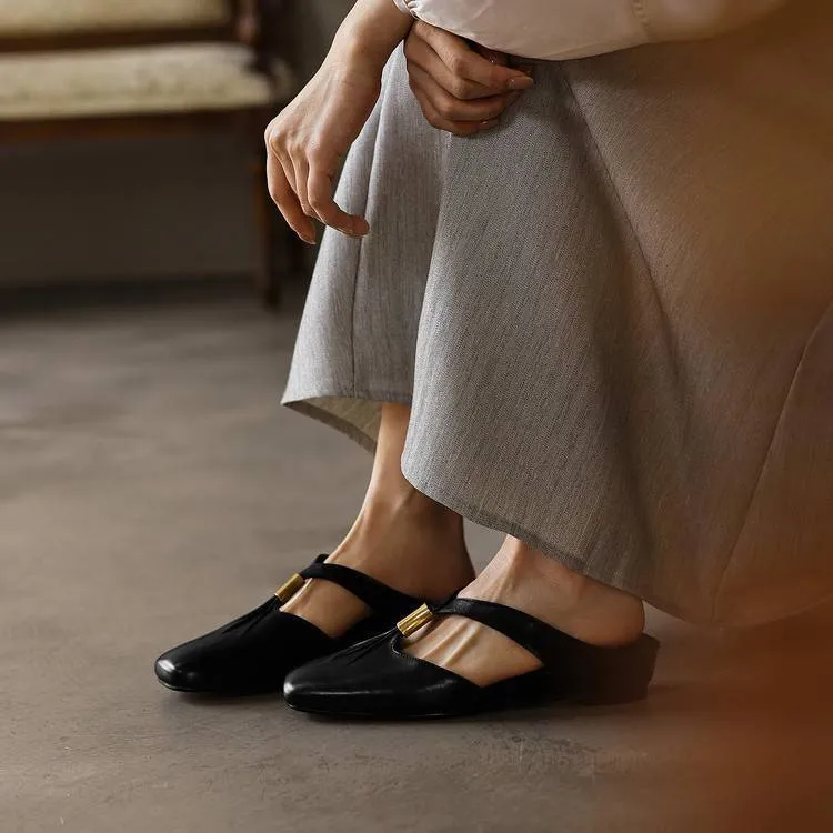 Supports zip-lock summer comfortable soft cowhide fashionable wedge sandals with retro style women's shoes