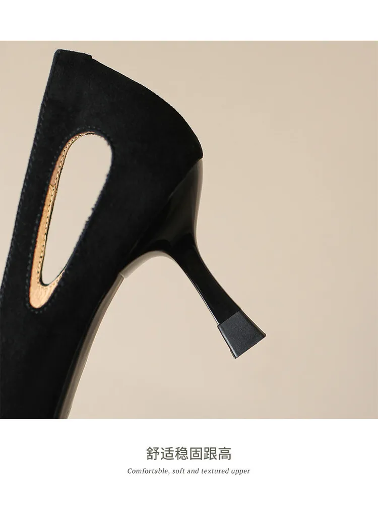 Fashionable summer stiletto pointed-toe V-neck closed-toe sandals, sizes 34-40, lace mesh fashion women's shoes, sizes 3-20c