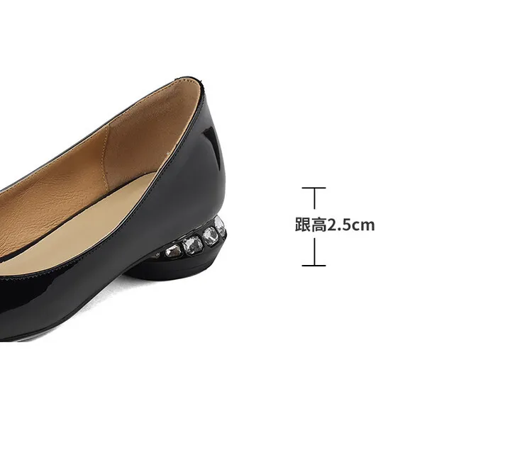 Silver, black, burgundy square buckle fashion shoes, low-cut rhinestone chunky heel, square toe, 3-22a