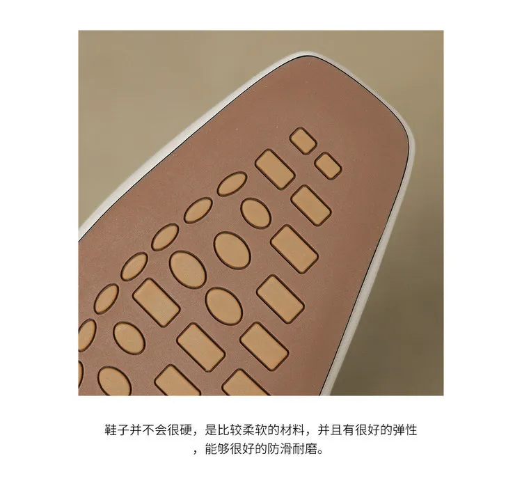 Summer fashionable and sweet style top-grain cowhide + sheepskin lining fashion slippers, low heel 2.5cm, size 34-41