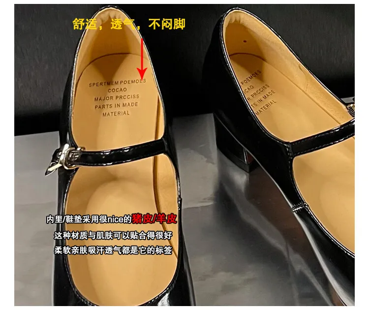 Chanel-style white Mary Jane shoes, color-blocked, low-cut, chunky heel, silver leather shoes, single strap, size 8-10.