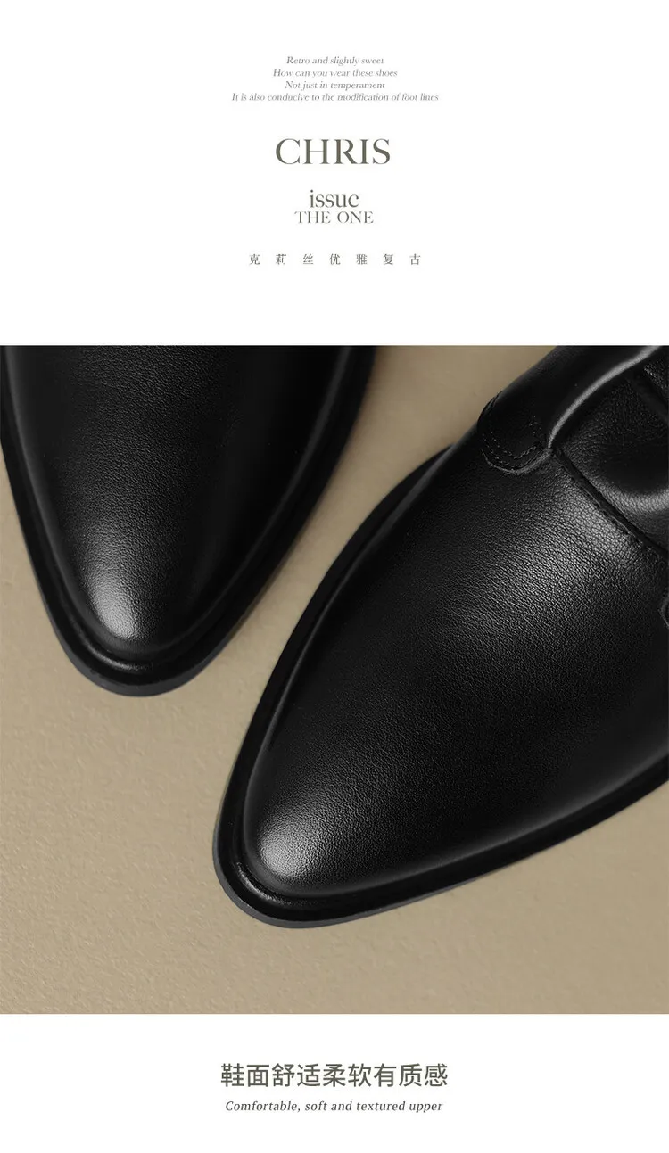 Brown, sophisticated, trendy ankle boots for women, autumn 2023, pointed toe Martin boots, 10-20m.