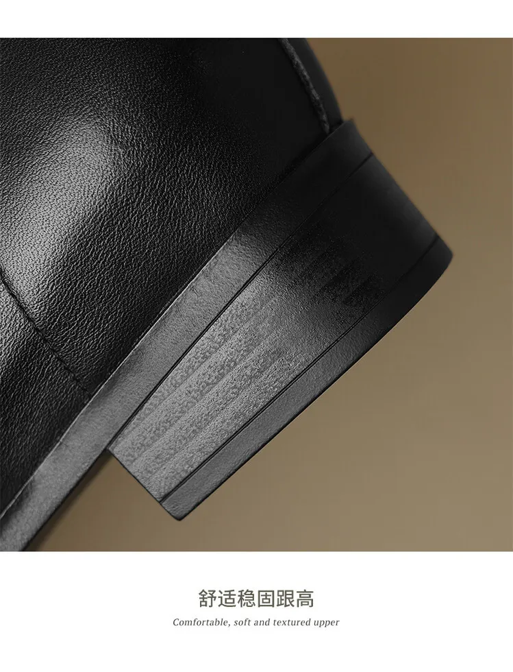 Brown, sophisticated, trendy ankle boots for women, autumn 2023, pointed toe Martin boots, 10-20m.