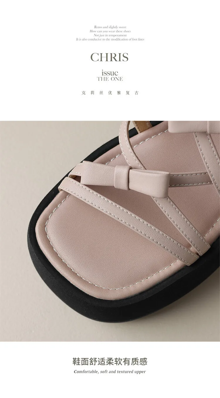 Summer platform sandals, square toe, sheepskin, gold and pink open-toe fashion sandals, size 4-7c