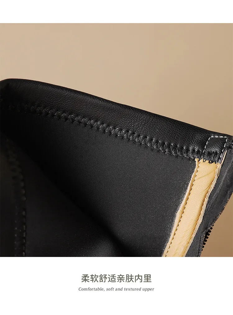 Spring/Summer Pointed-Toe Stiletto Heel Elastic Slim Fashion Ankle Boots with Hollow-Out Design Women's Boots 4-7t