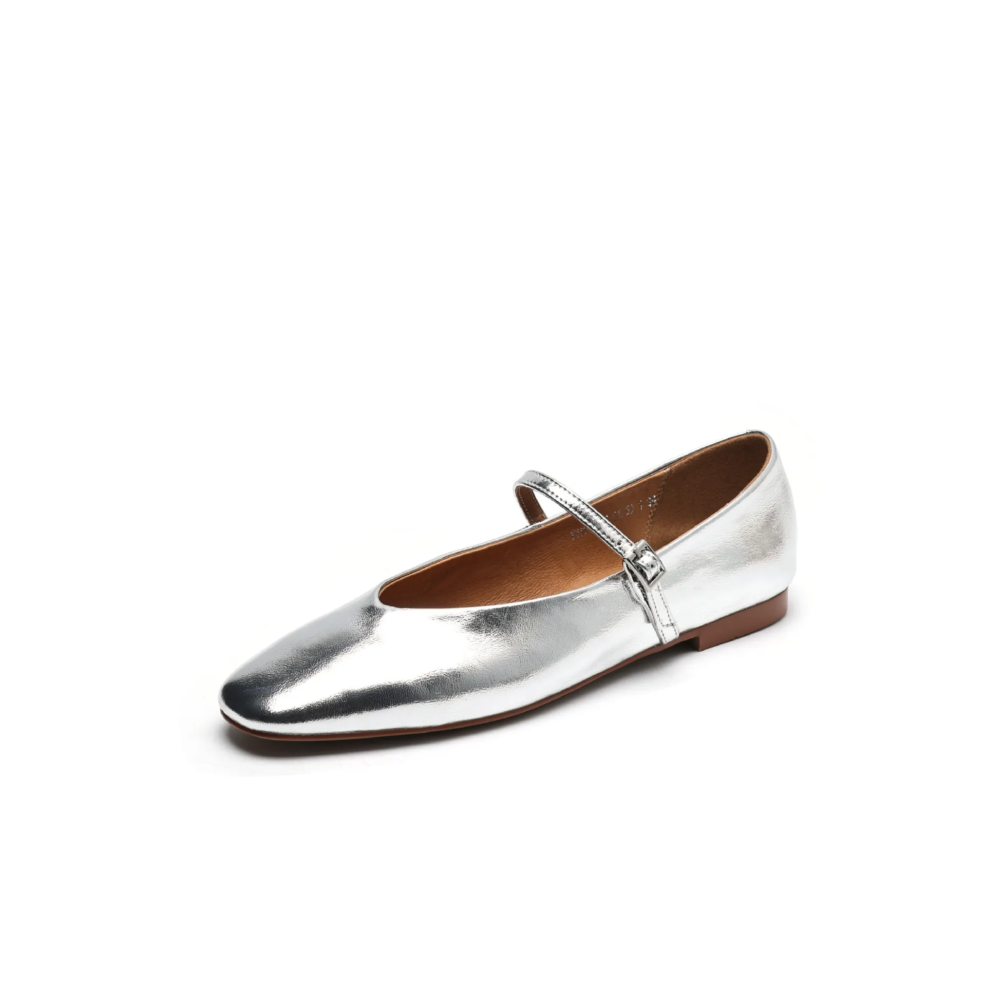 In stock, spring/summer round-toe, low-cut, fashionable, soft, comfortable plus-size women's shoes, sizes 34-43, soft and luxurious.