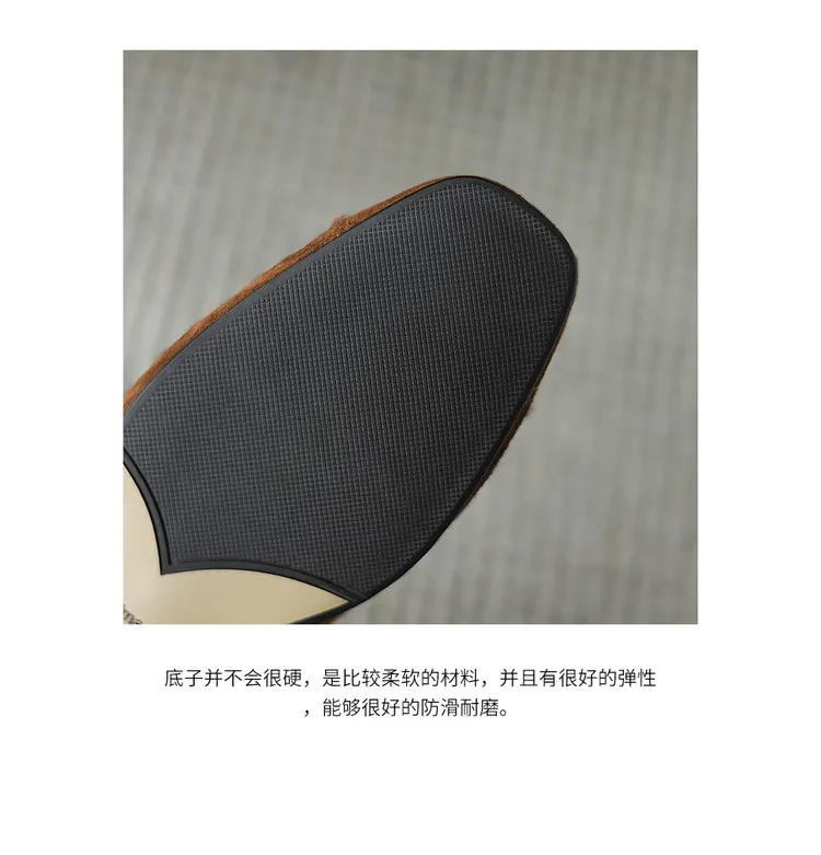 Women's Spring and Autumn Leopard Print Square Toe Low-Heeled Flats with Chunky Heel and Bow, Sheepskin Shoes 1-3a