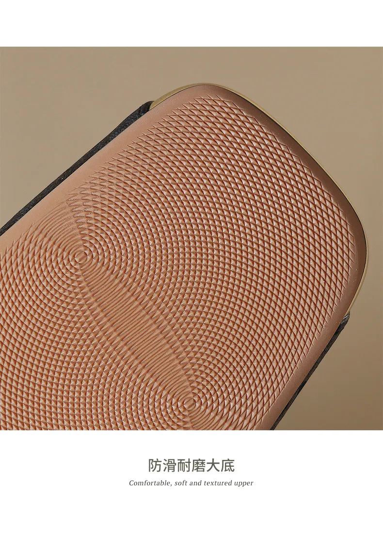 Low-heeled French-style color-blocked women's shoes, chunky heeled high heels, spring and autumn style, square toe, shallow mouth, one-strap fashionable single shoes.
