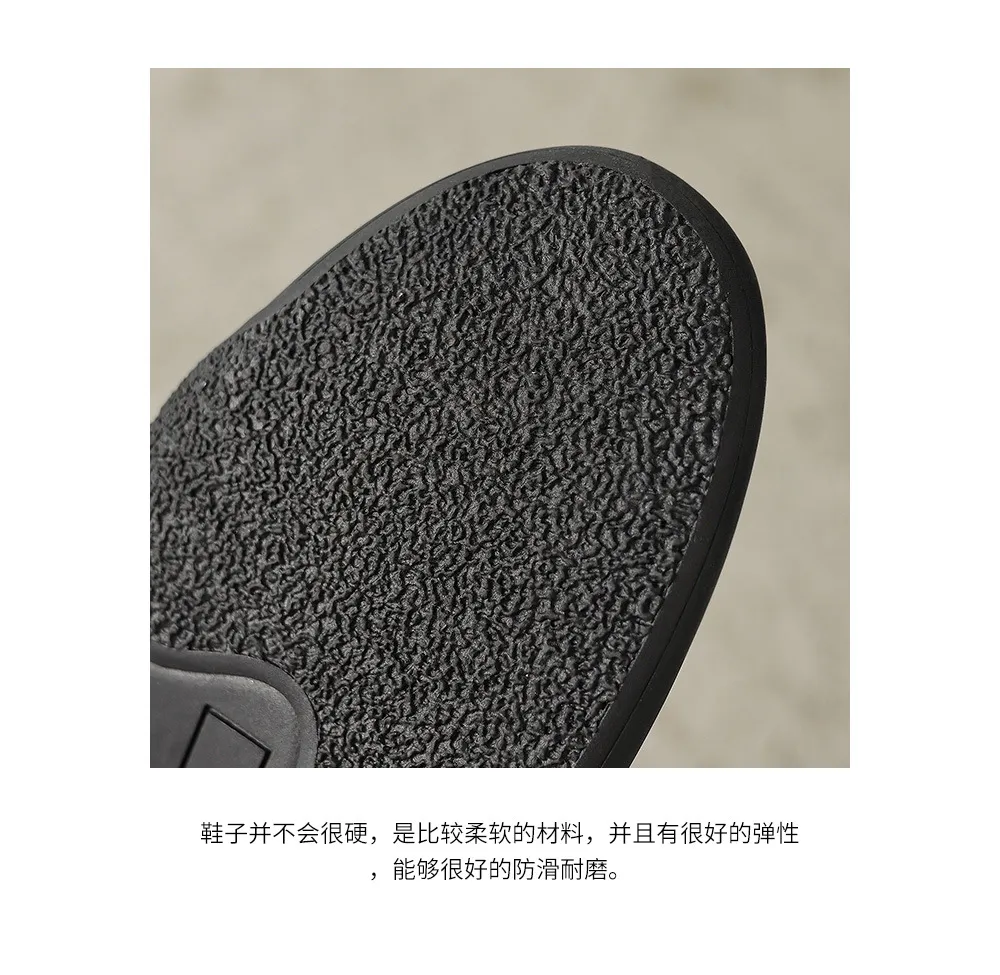 Comfortable sporty platform double-breasted Mary Jane shoes for spring and autumn, low-heeled, flat, round-toe, black and silver genuine leather.